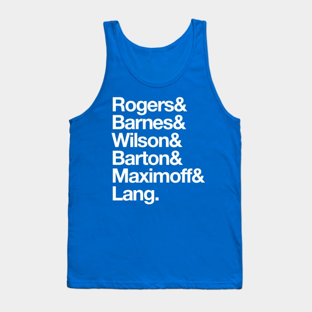 Team Rogers Tank Top by k4k7uz